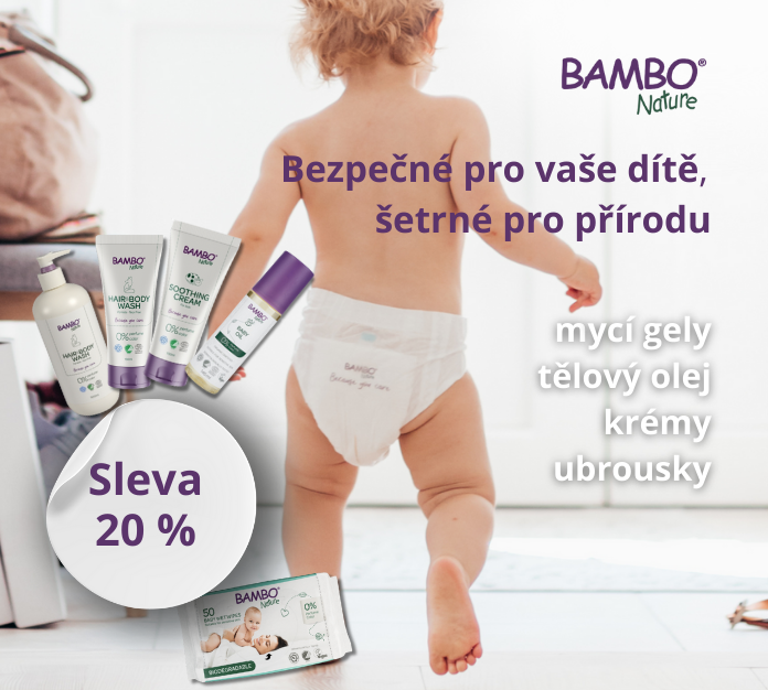 20 % sleva na kosmetiku BAMBO Nature
