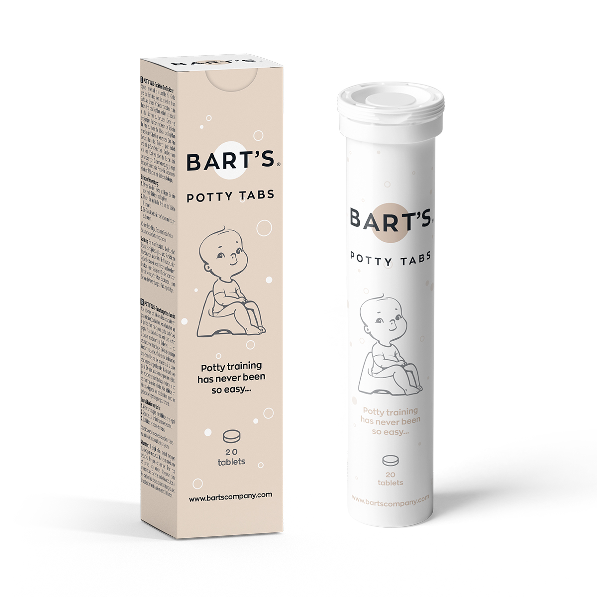 POTTY TABS - Tablety do nočníku POTTY TABS - Tablety do nočníku