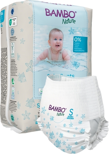 Bambo Nature Swim Pants S, 7-12 kg, plenkové kalhotky do vody