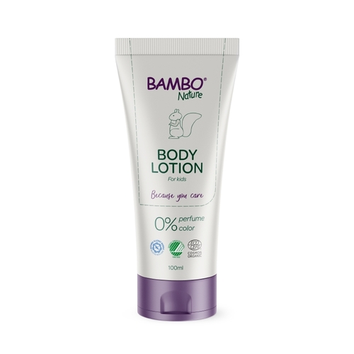 Tělové mléko Bambo Nature, 100 ml, neparfémováno