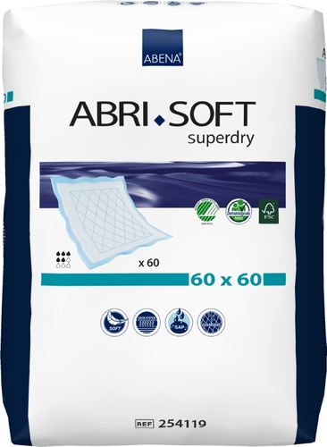 ABRI SOFT SUPERDRY, 60x60 cm ABRI SOFT SUPERDRY, 60x60 cm