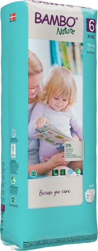 Bambo Nature 6 - Tall (dvojité balení), 16+ kg