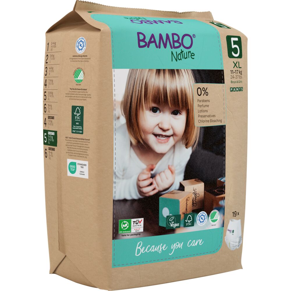 Bambo Nature PANTS 5, 11-17 kg