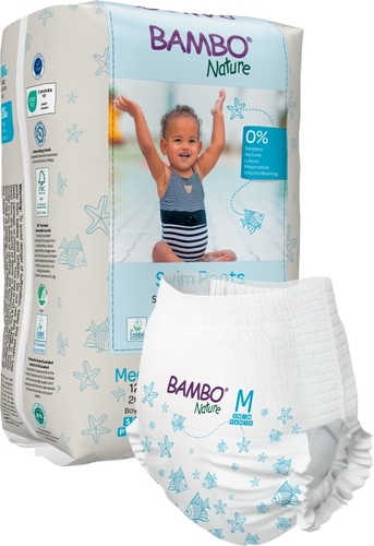 Bambo Nature Swim Pants M, 12+ kg, plenkové kalhotky do vody