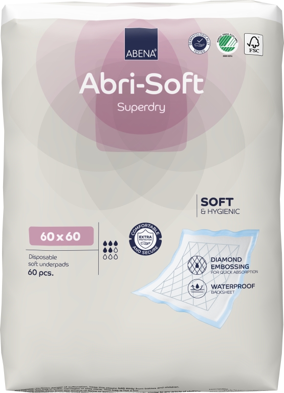 ABRI SOFT SUPERDRY, 60x60 cm
