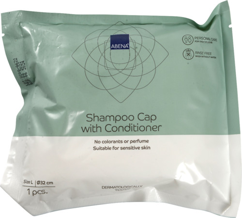 Čepice s obsahem šamponu a kondicionéru