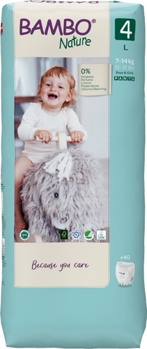 Bambo Nature PANTS 4 - Tall (dvojité balení), 7-14 kg