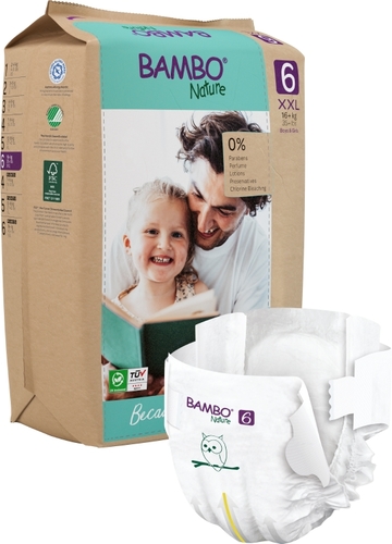 Bambo Nature 6, 16+ kg, paper bag  