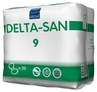 308839 Delta San no. 9, vložné pleny, 20ks, savost 2200ml-4