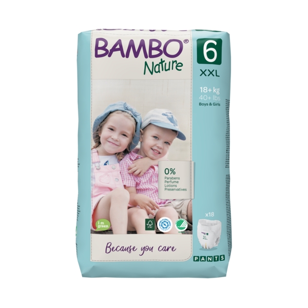 Bambo Nature PANTS 6, 18+ kg