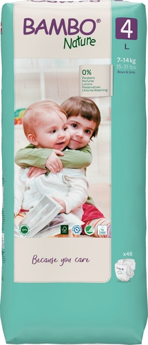 Bambo Nature 4 - Tall (dvojité balení), 7-14 kg Bambo Nature 4 - Tall (dvojité balení), 7-14 kg