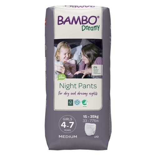 Bambo Dreamy Nights PANTS 4-7 GIRL, 15-35 kg