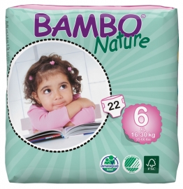 Bambo Nature 6 XL, 22ks, pro 16-30 kg