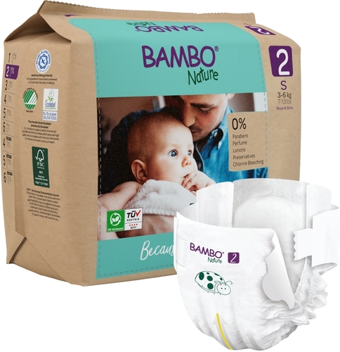 Bambo Nature 2, 3-6 kg, paper bag