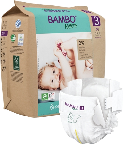 Bambo Nature 3, 4-8 kg, paper bag
